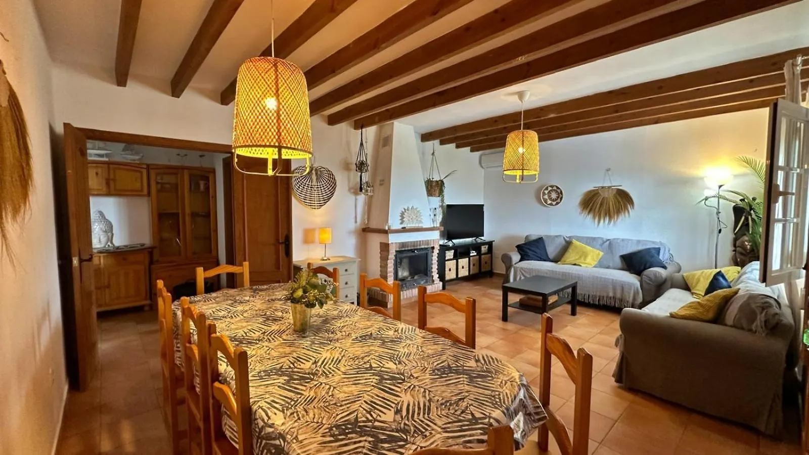 Villa Malaga Con Piscina Vallada, Barbacoa Y Hermosas Vistas By Andaraholidays
