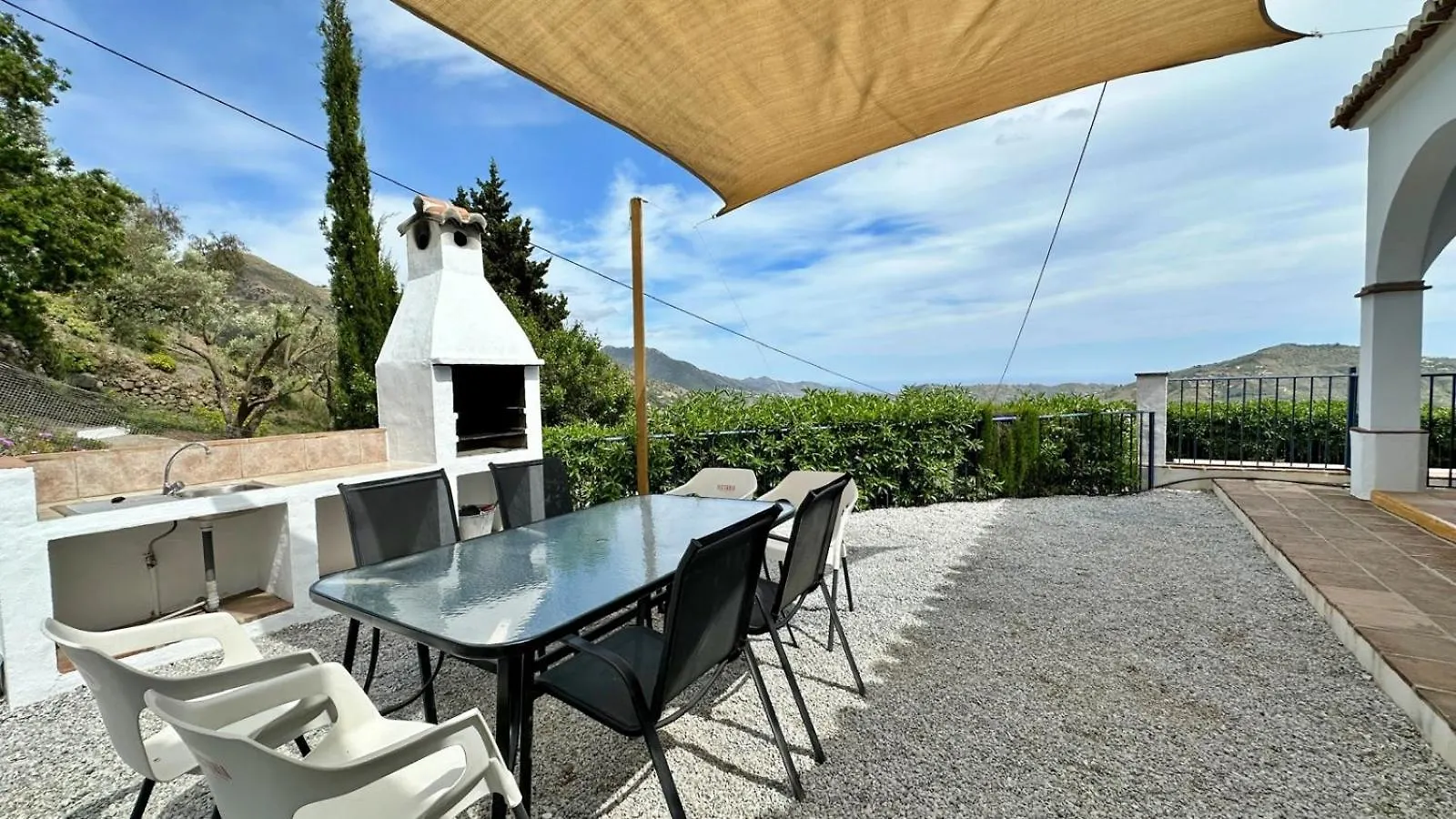 Villa Malaga Con Piscina Vallada, Barbacoa Y Hermosas Vistas By Andaraholidays