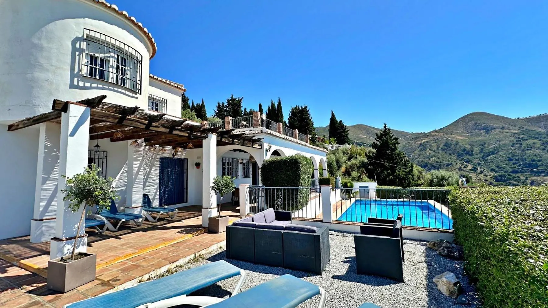 Villa Malaga Con Piscina Vallada, Barbacoa Y Hermosas Vistas By Andaraholidays 0*,